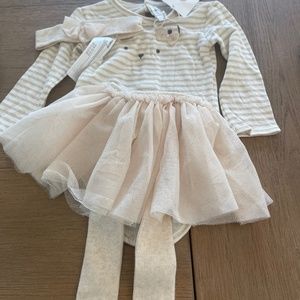 Baby 2PC dress and tights - NWT